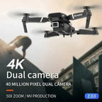 Dron RC Portátil E-88 Con Cámara Dual