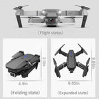 Dron RC Portátil E-88 Con Cámara Dual