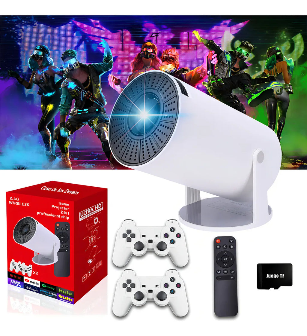 Proyector Con Juegos Ultra HD