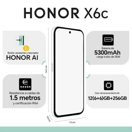 Honor X6C 256GB / 8GB RAM (Dual SIM)