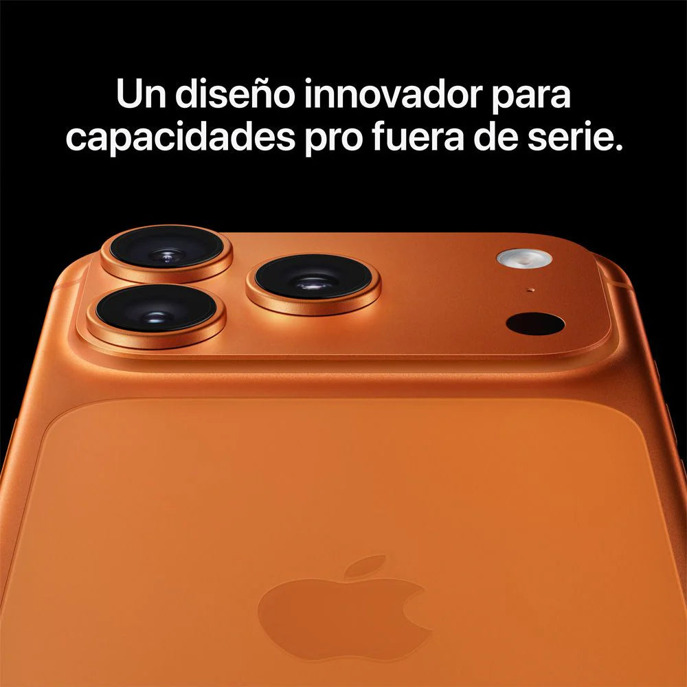 iPhone 17 Pro Max 256GB (eSIM) – Azul y Naranja
